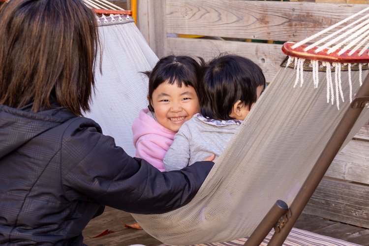小さい子も楽しそう。