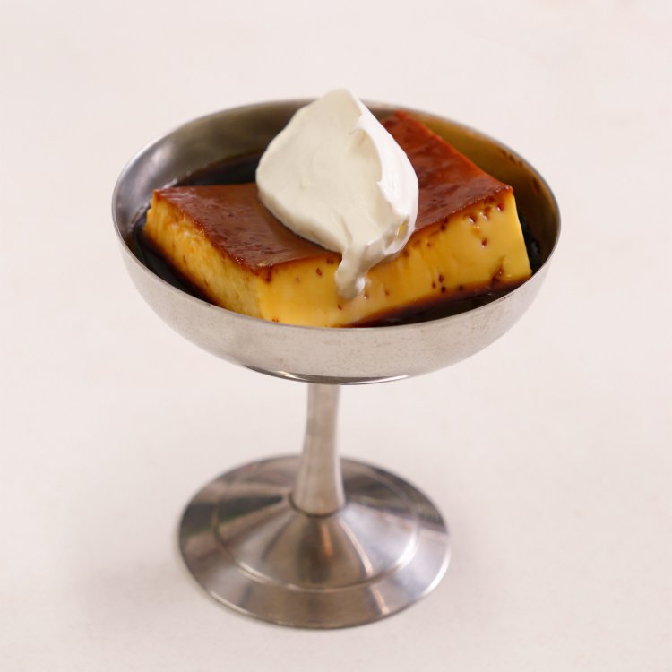 大人のプリン400円。