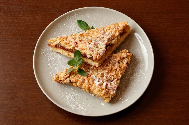 ジャムタルト400円（1ピース）。