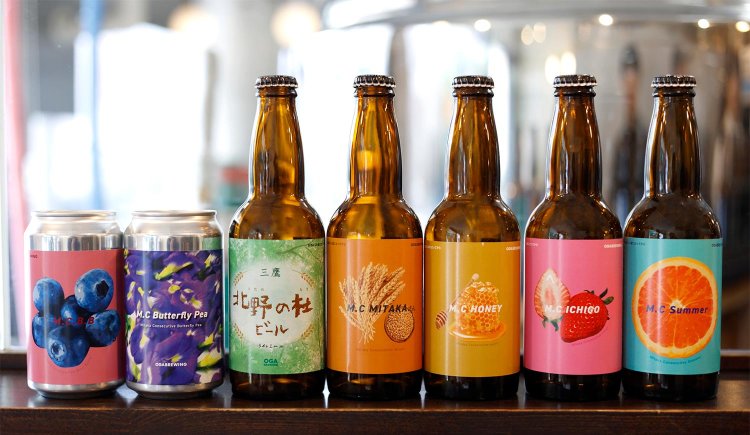 三鷹の農産物使用の「M.C（Mitaka Consecutive）」シリーズ。都市農業が元気！　旬を楽しむビール。