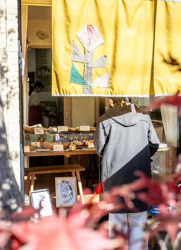 猫の絵に手招きされて発見した『大福ベーカリー』。