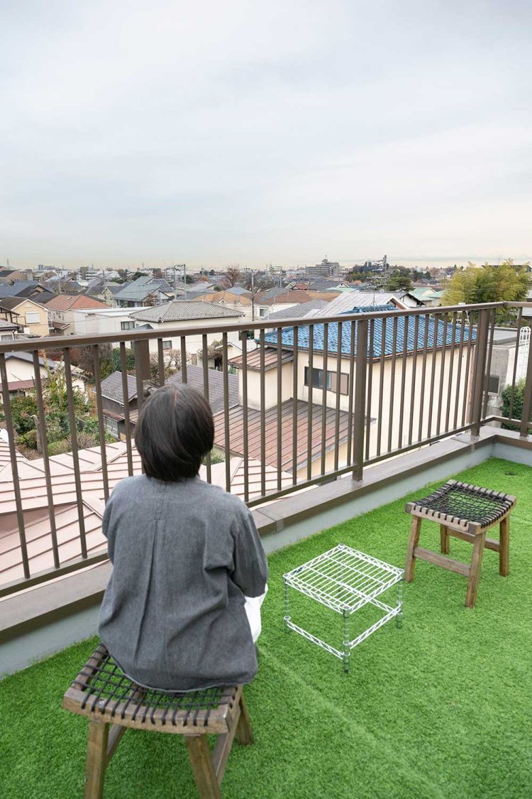 眺めのいい屋上も利用可。