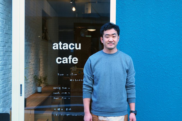 安宅さん。店名はもちろん、安宅さんの名前が由来。