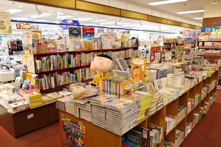 充実の児童書コーナー。