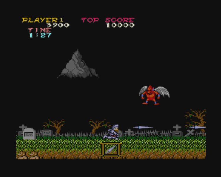 ベルスクが登場する前の類似ゲームとして、横スクロールアクションがあった。その代表作『魔界村』は今も新作が続く名作。