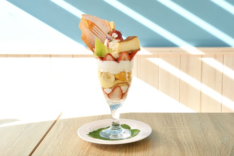 『ラッキィズ・カフェ』の「ドリパ～Dream Parfait～」1760円。