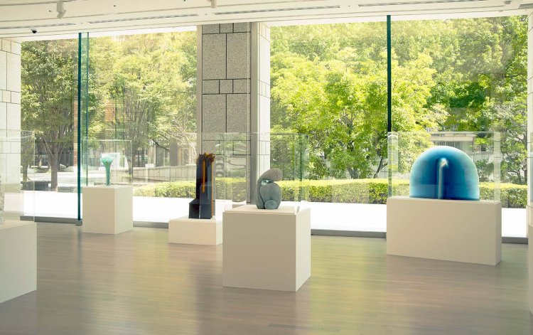 無料で入場できる「ギャラリー9」展示風景。