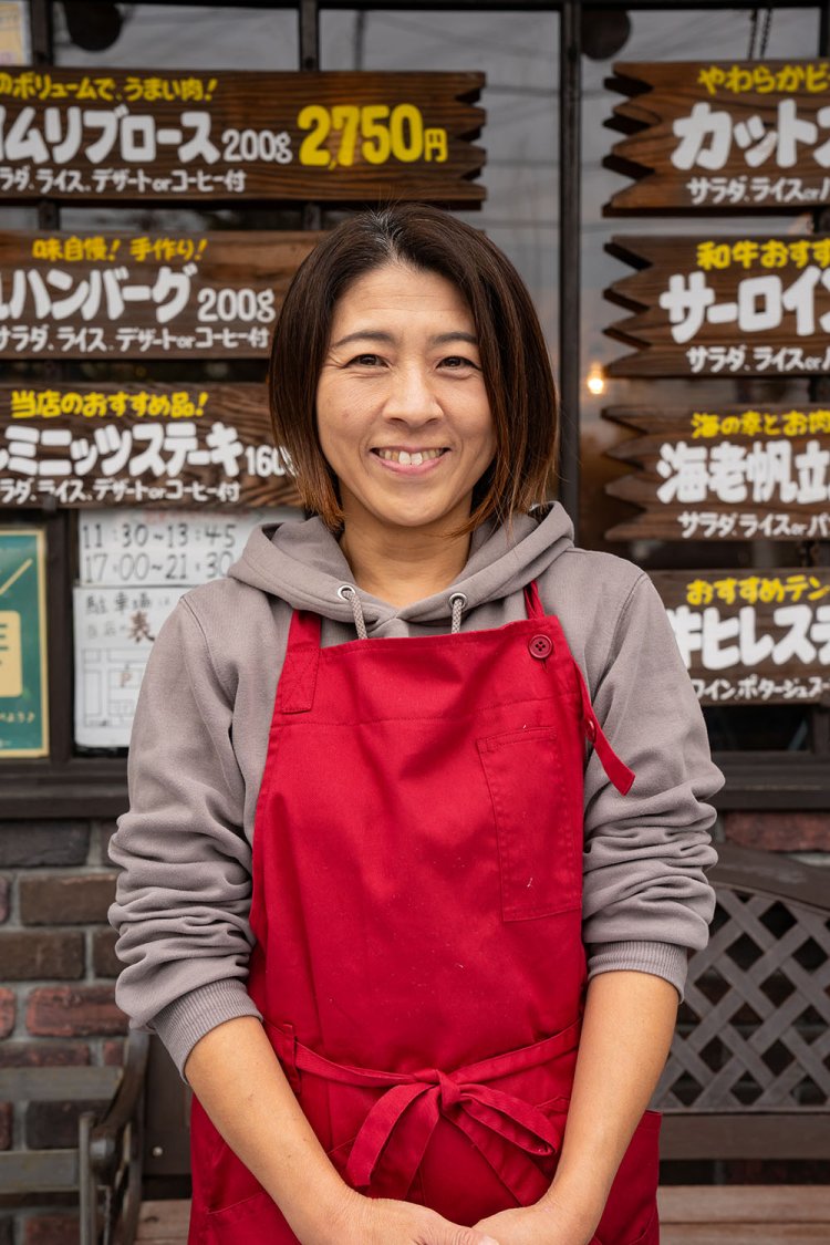 堀江店を夫婦で営む山津香織さん。