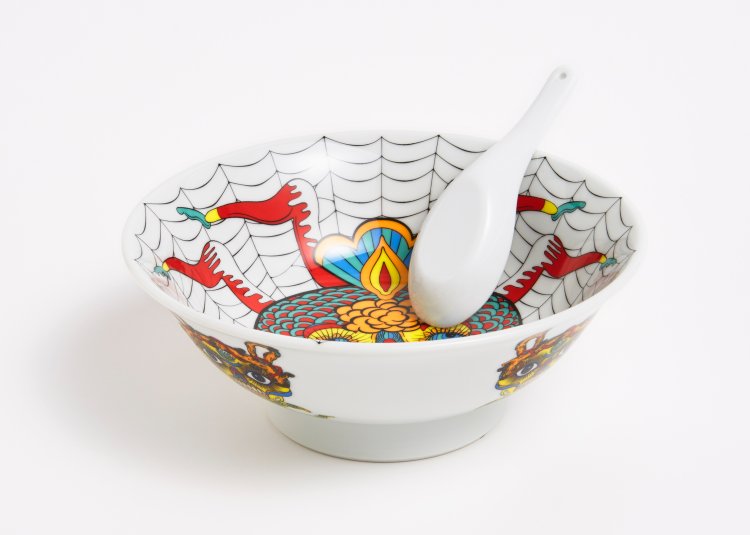 田名網敬一 どんぶり。