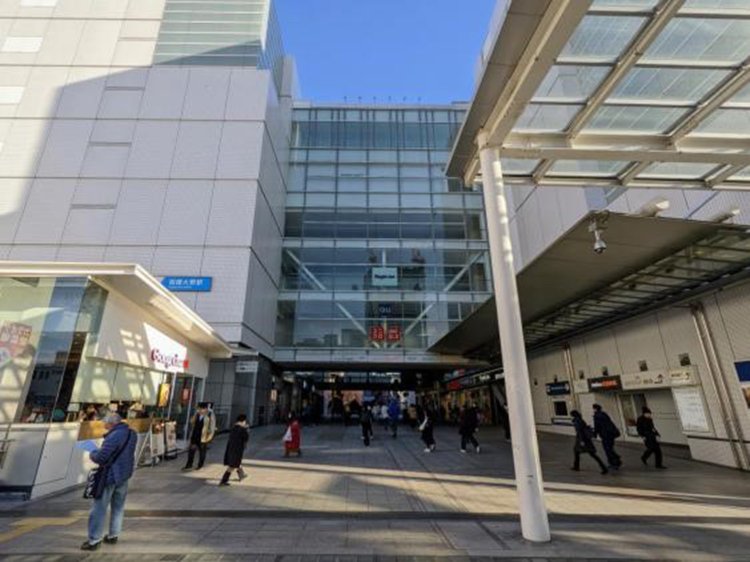 相模大野駅北口。