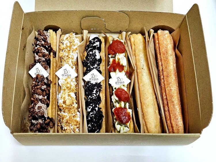 avan BOX -CHURRO 6種入り- 2500円。