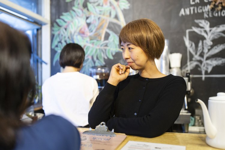 オーナーの荒井利枝子さん。