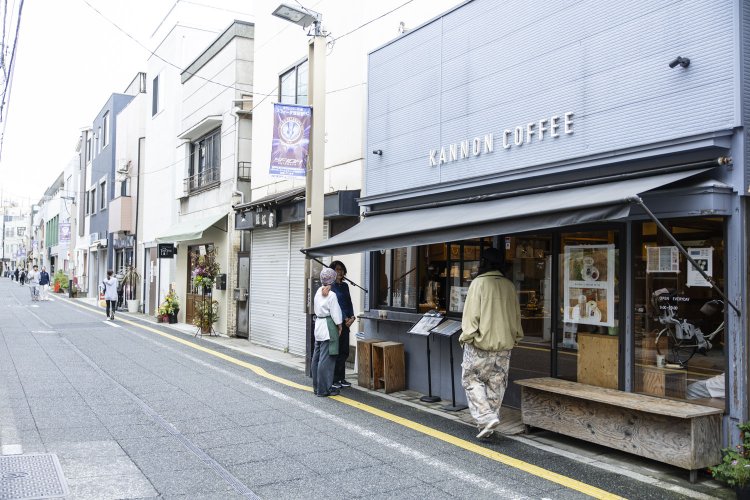 地元の人たちがふらっと立ち寄る憩いの場。