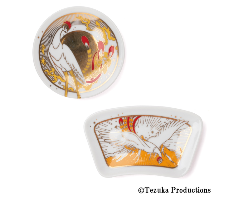 豆皿（丸／扇）各1430円。