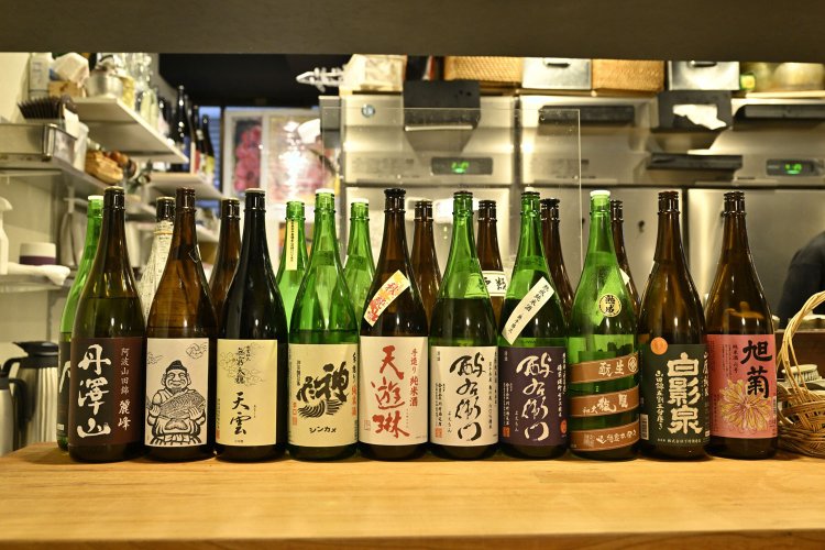 燗酒は7勺800円～も可。