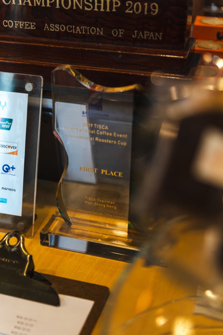 台湾で開催された焙煎大会、2019 TiRC（TISCA International Roaster Cup）で日本人初の優勝を手にした。