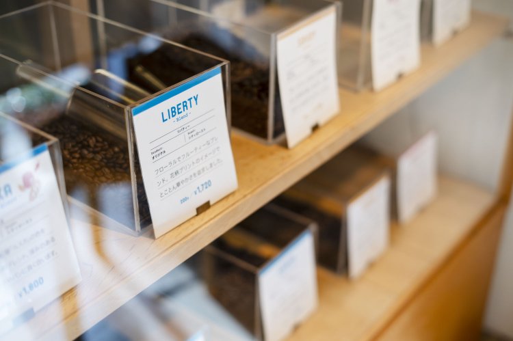 ブレンド5種にシングルオリジンなどを揃える。