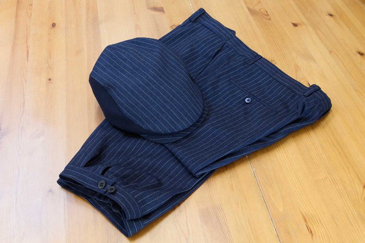 ハンチング＆ニッカボッカ（リメイク）1万5000円～。