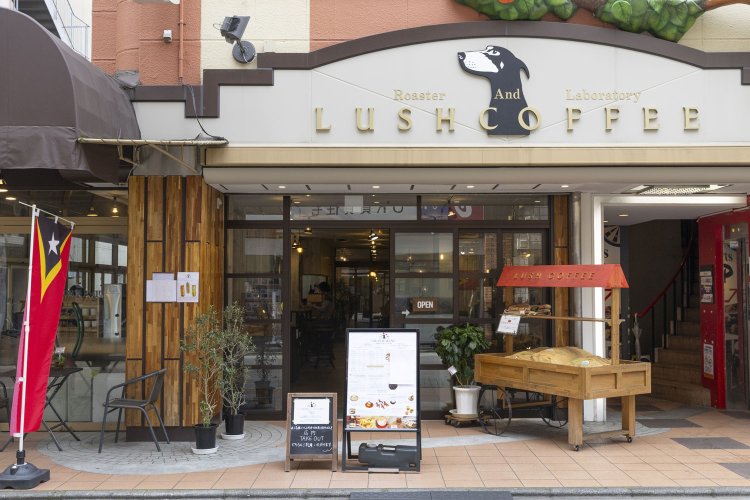 現在の広い正面入り口。