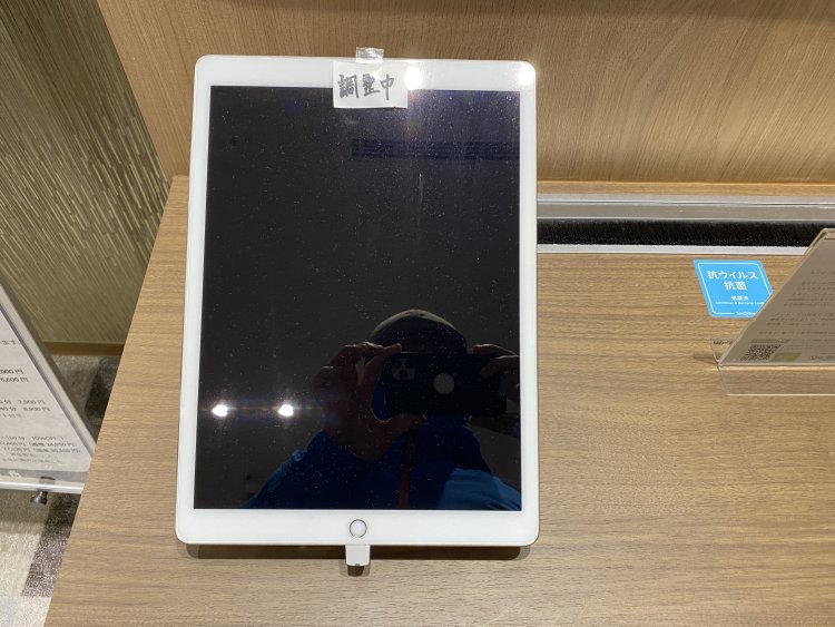 「調整中」には、時折撮影中の自分が映り込んで我に返ることも。