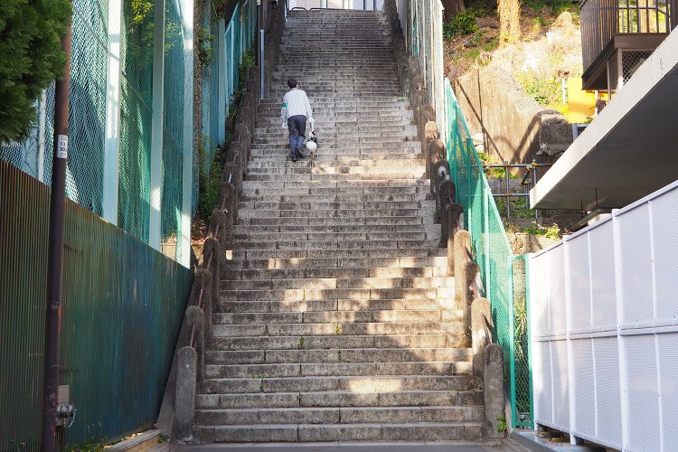 東京街角クイズ 階段