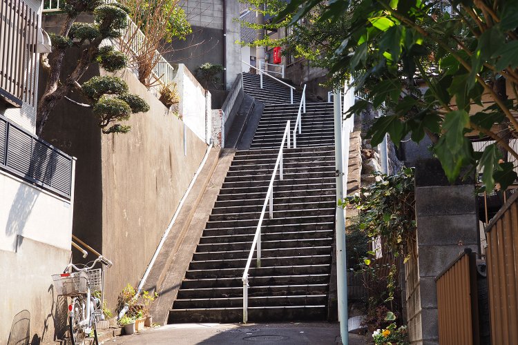 東京街角クイズ 階段