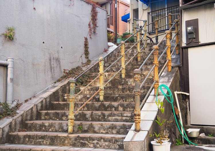 東京街角クイズ 階段