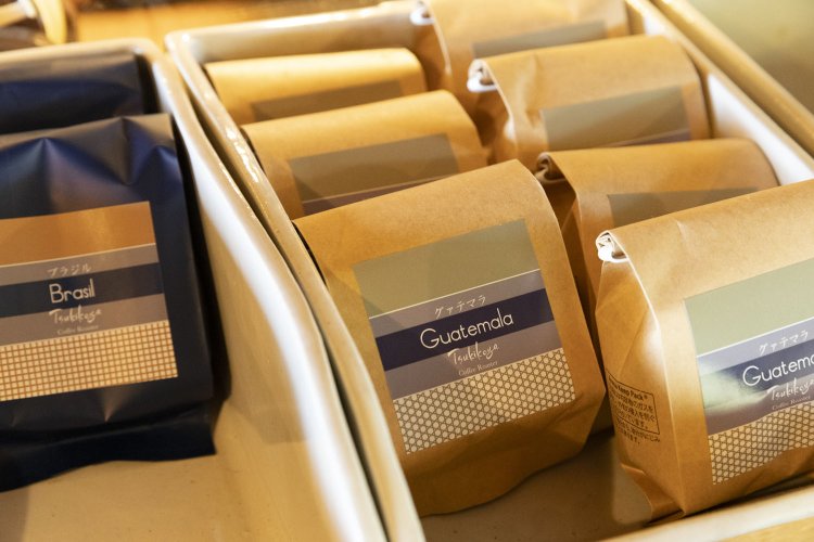 焙煎豆の購入もできる。横浜中華街の支店は品数がより豊富。