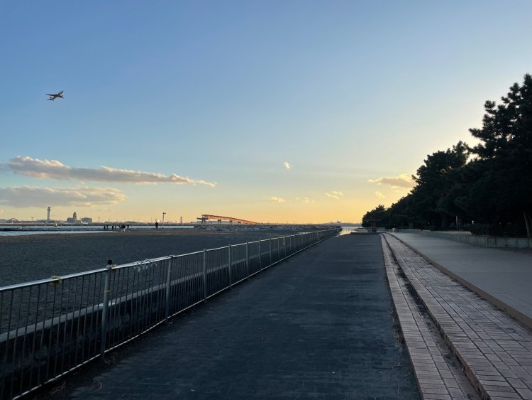 城南島海浜公園。