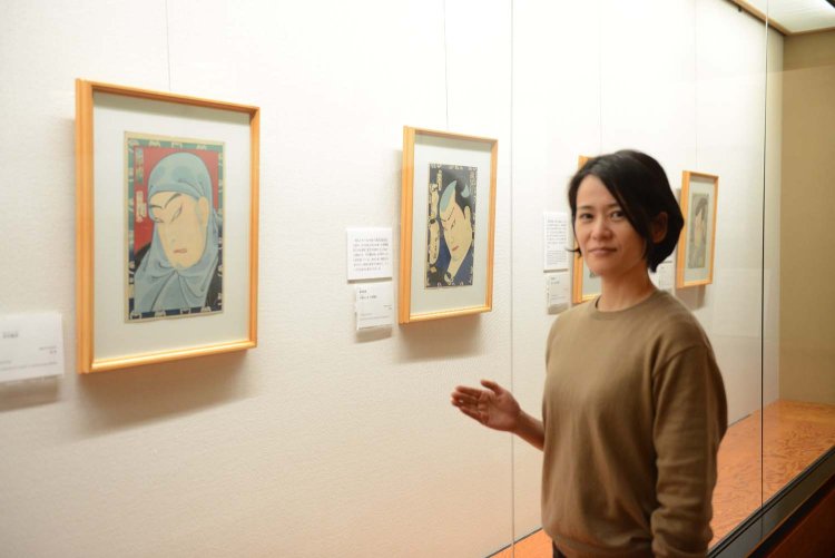 『太田記念美術館』主幹学芸員の赤木美智さん。