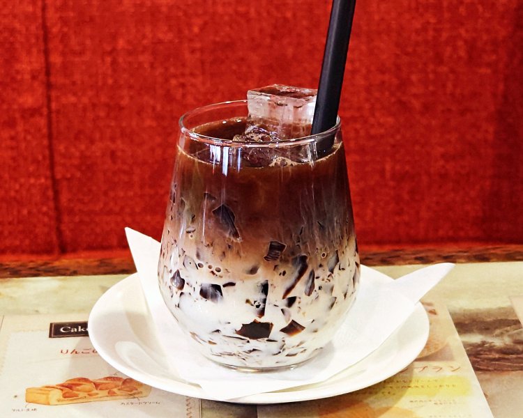 コーヒージェリーオーレ800円。