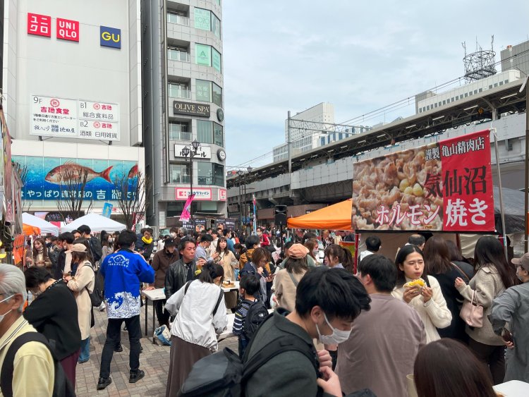 にぎわいを見せるイベント会場（写真は2024年の様子）。