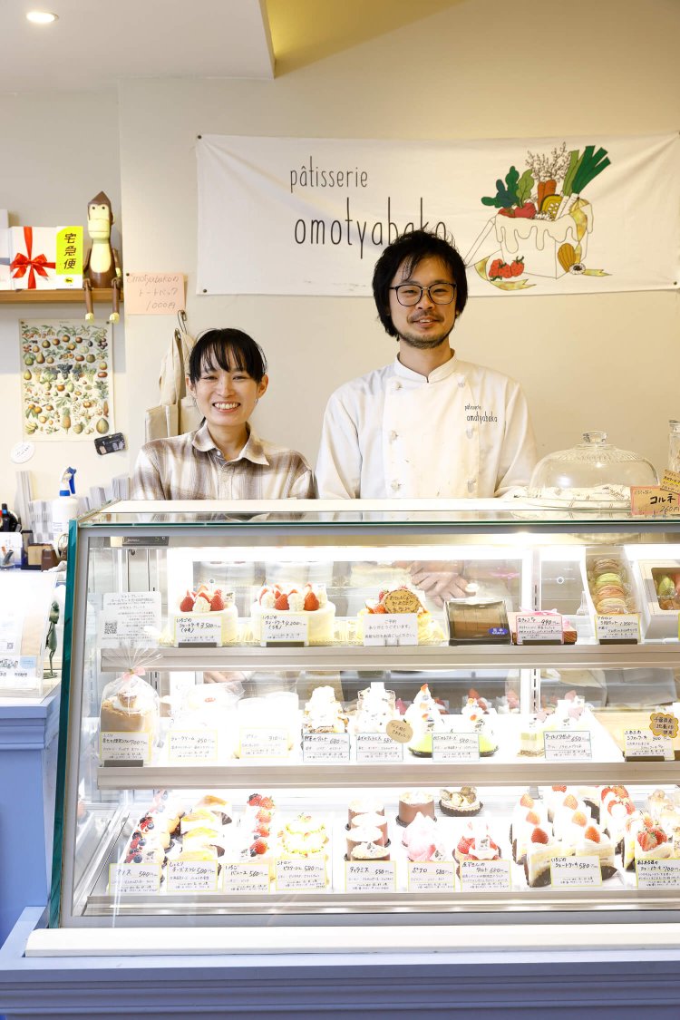 「有機野菜も使っています」。