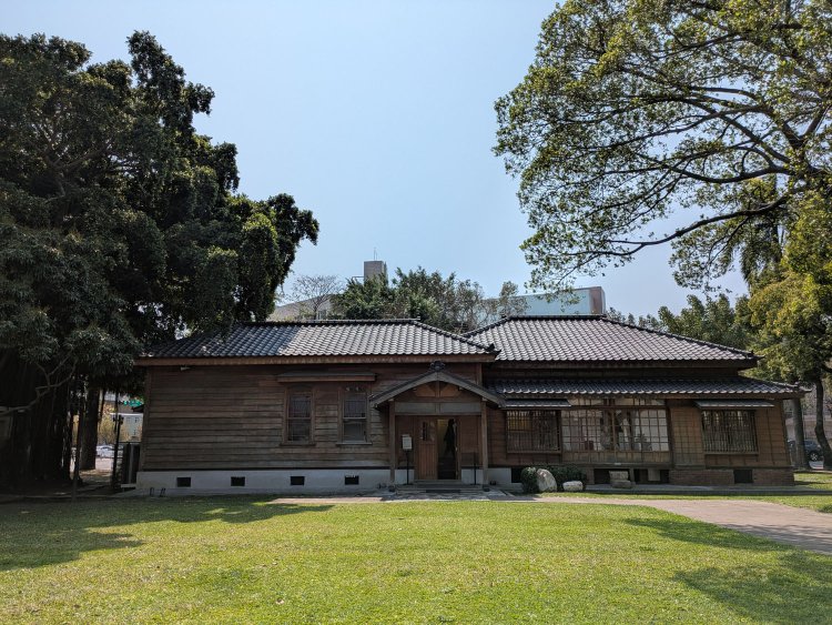 台中刑務所典獄（所長）官舎。この建物も漫画博物館の施設となっている。