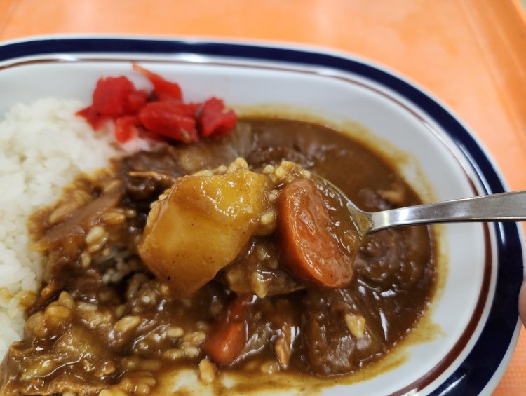 大きくカットされた野菜がゴロゴロ。