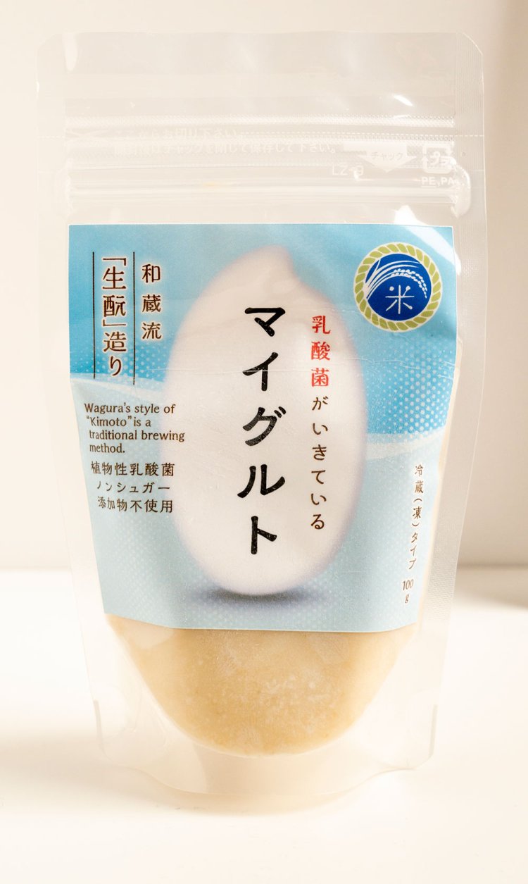 低温で長期発酵させた乳酸発酵甘酒・マイグルト622円。