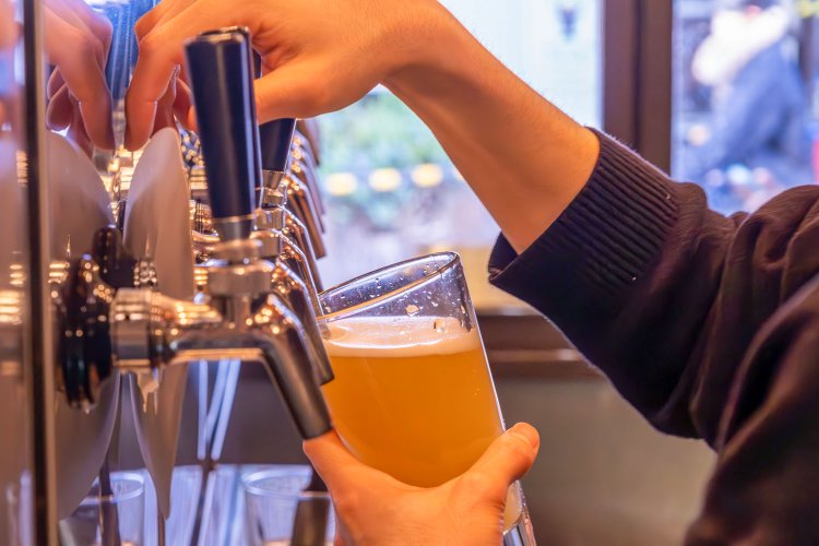 クラフトビールは樽がなくなり次第、次の銘柄にチェンジ。