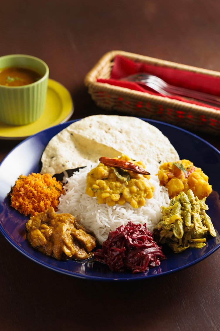 スリランカミールス＆ラッサムスープ2500円。