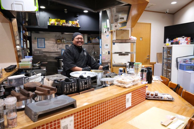 料理人のシャヒルさん。