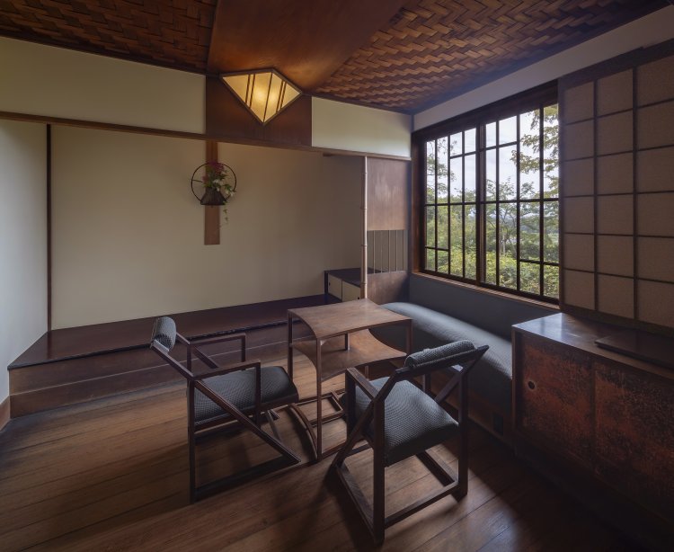 藤井厚二 聴竹居 1928年 撮影＝古川泰造。