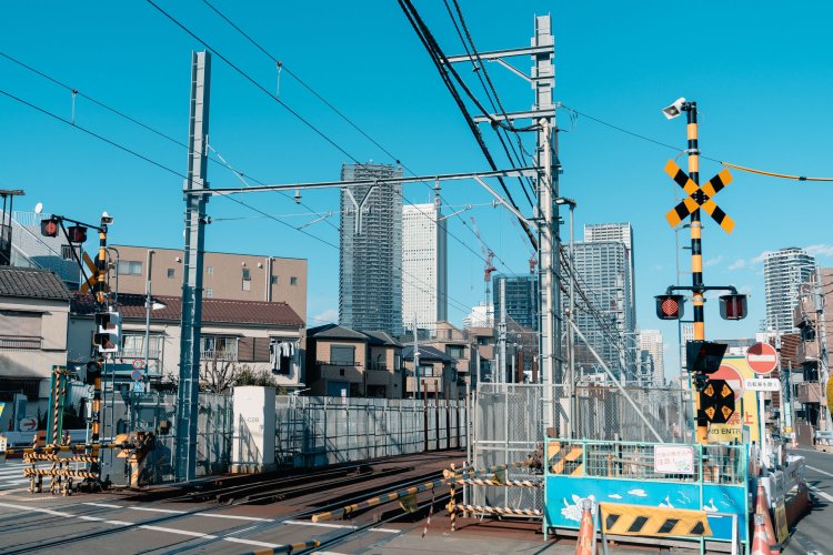 池袋方面を見ると高層ビルが見える。分かりやすい！