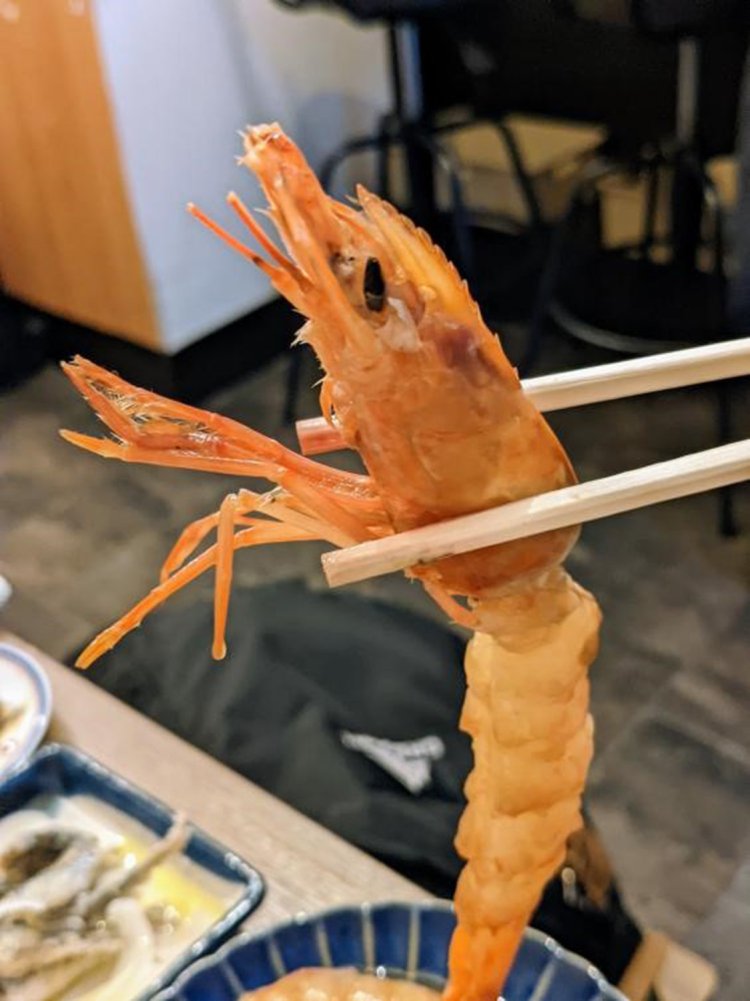 プリップリで甘辛のタレがしっかりと染みている。