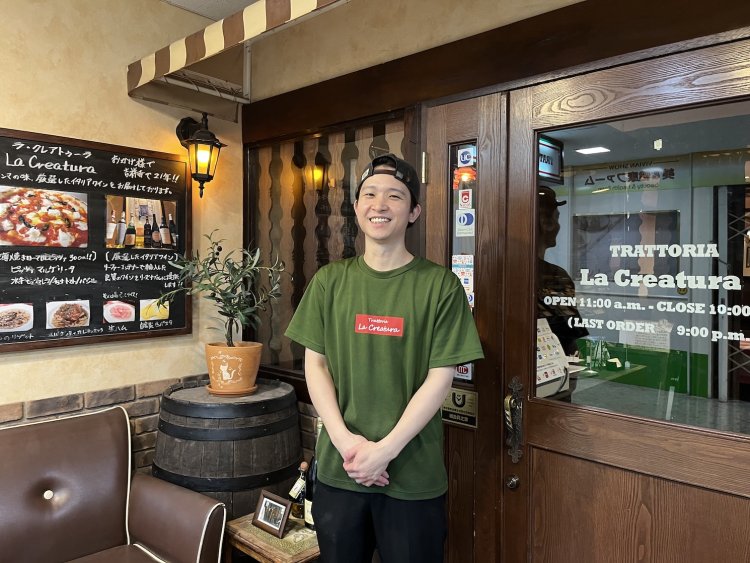 どんな質問にもにこやかに答えてくれたシェフの市川翔太さん。