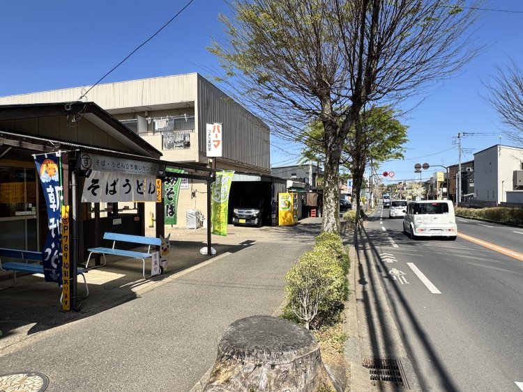 思い切り武蔵野な店の周辺。