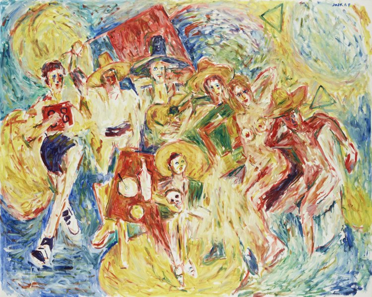 新作油彩画約60点で横尾忠則の現在地を紹介する「横尾忠則 連画の河」が4月26日～6月22日、『世田谷美術館』で開催