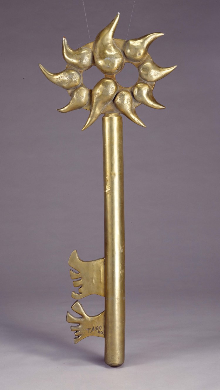 岡本太郎《万博の鍵》1970年。