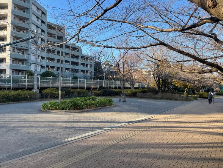 大井水神公園。