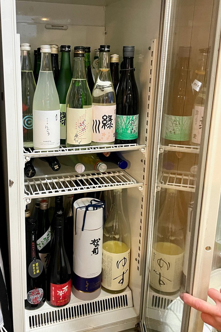 四合瓶が中心。フレッシュなうちに、ハイスパンでたくさんの銘柄を味わってほしいとのこと。