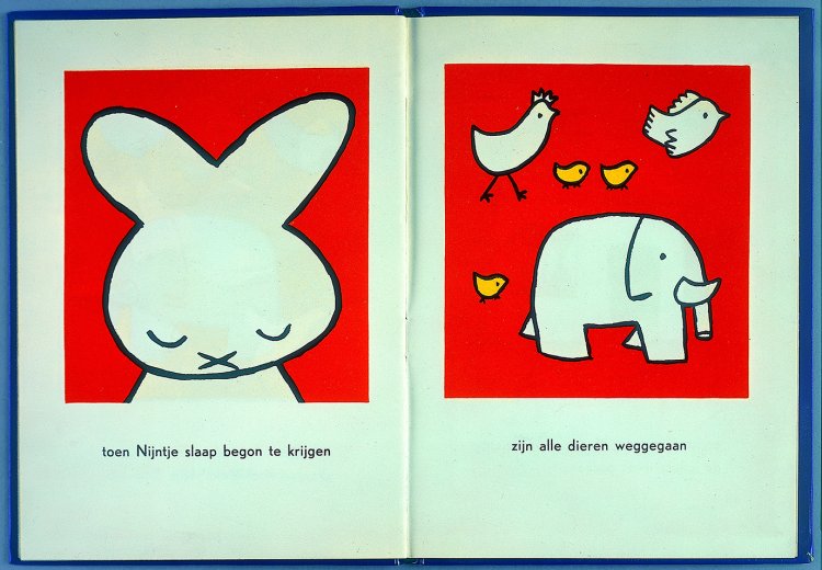 『ちいさなうさこちゃん』（初版）1955年。