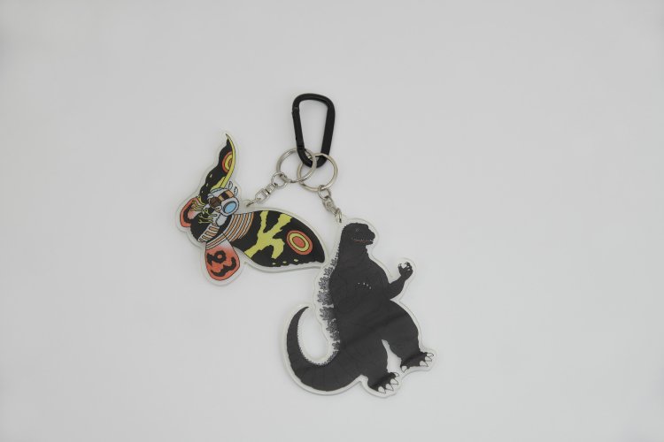 あっゴジラ アクリルキーホルダー。